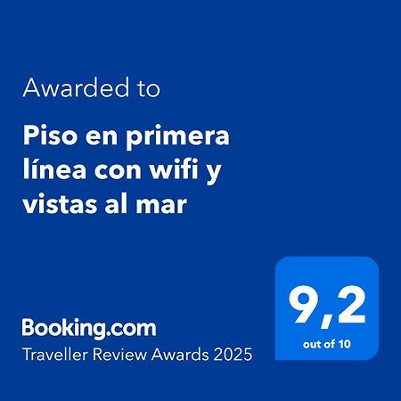 Piso En Primera Linea Con Wifi Y Vistas Al Mar Lo Pagán Extérieur photo
